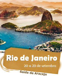 Rio de Janeiro - Saída de Aracaju. 20 a 23 de setembro